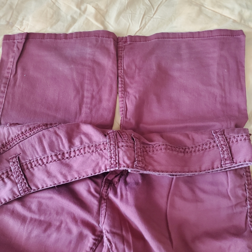 Maurices Rust Colored Flare Trousers - Picture 5 of 7